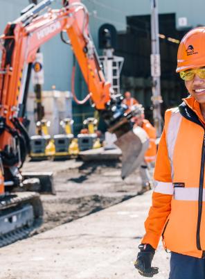 Rail worker