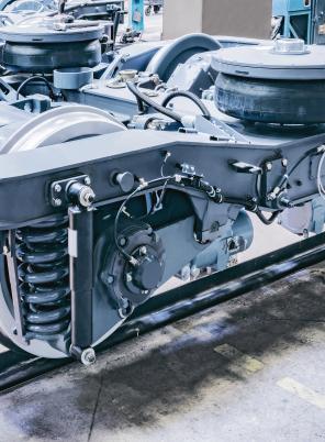 Multiple train wheels
